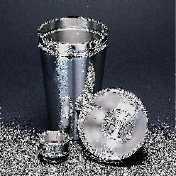 1,8 l Stor Cocktail Boston Bar Shaker i Rustfrit Stål: 3-delt Sæt|Cocktail Shakers
