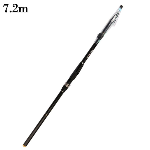 Teleskopisk fiskespø Spinnspø 7,2M 7,2M 7.2m