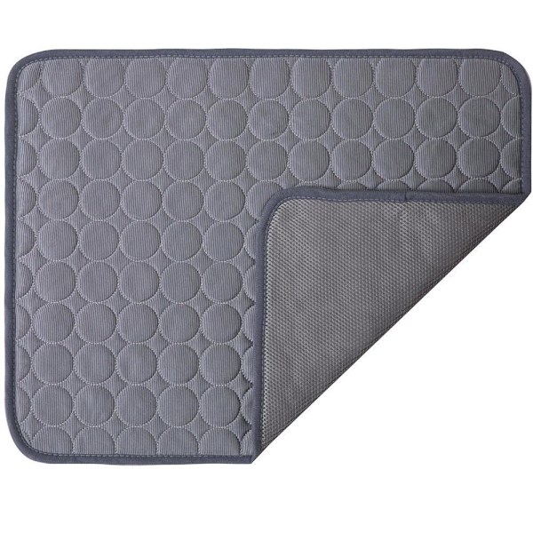 Kylmatta för hund och katt - Sval säng för hundar i grått 100*70 cm--xl 100*70cm--XL