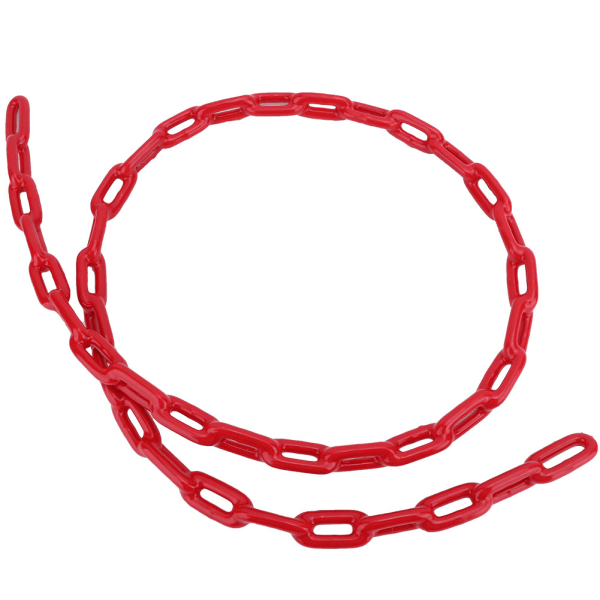 1,5 m barn utomhus inomhus Plastbelagd järn Lekplats Swing Link Chain Leksakstillbehör (röd)