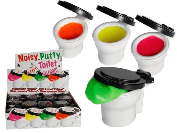 Pieruslima vessanpöntössä – 2 kpl moniväri_purkki Multifärg multicolor