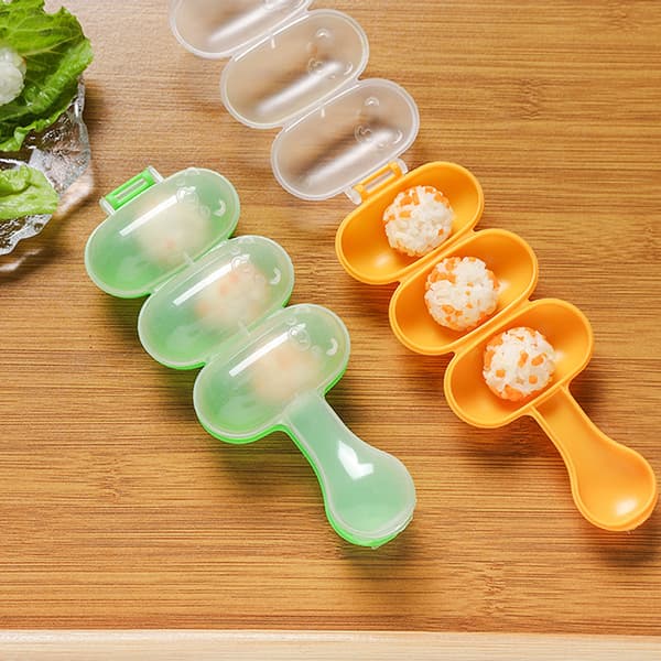 1 stk. Risball Shaker Ball DIY Sushi Form Sfærisk liten ris Green