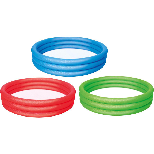 Bestway Barnpool 3 Ringar - 152x152x33cm - Grön