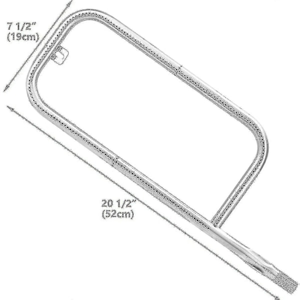 Erstatningsbrennerør for Weber Q200 Q220 Q2000 Q2200 Gassgrill - 41862