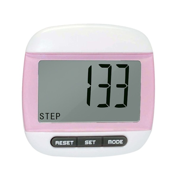 LCD Steppmåler Kilometer ROSA Pink