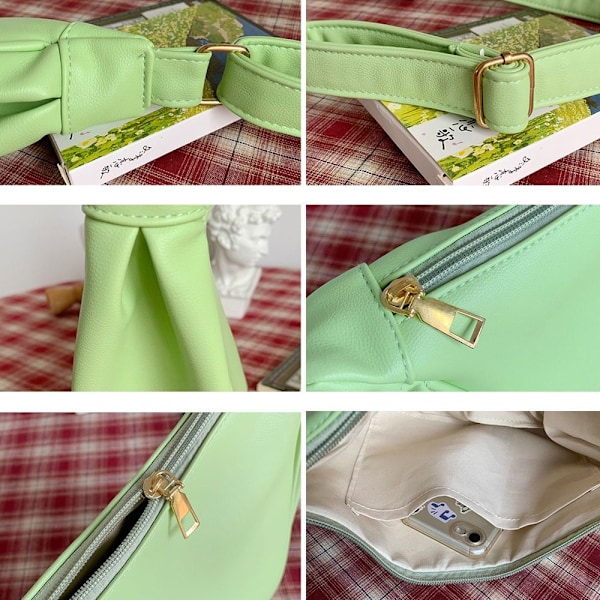 Dumpling Bag Axel Messenger Bag VIT white