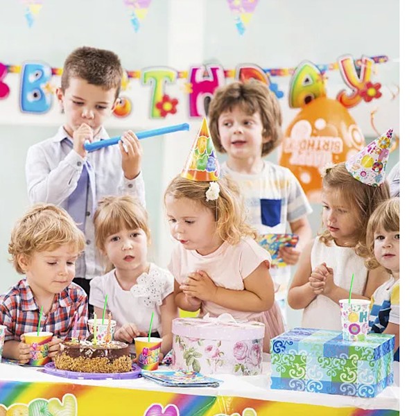 Bondgård Ku Ranch Kylling Dyr Barnebursdag Servise Papptallerk Pappkrus Serviett Dekor Festutstyr 10PCS