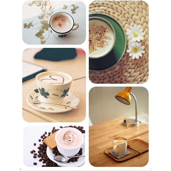 Manuell Kaffekvern Håndsveiv Kaffemaskin 9,7 x 9,7 x 20,7