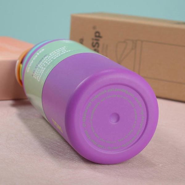 Stor 710ml Off-White Termosflaska för Äventyr rose red