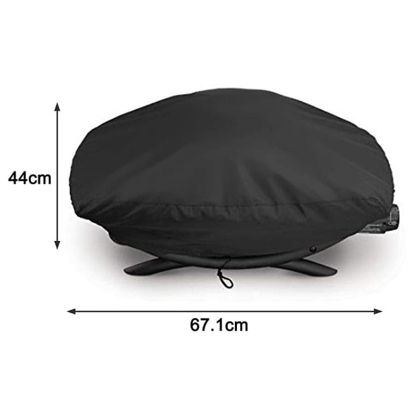 Grillipeite Weber Q -sarjalle Weber Q1000 ja Q100 -sarjan kaasugrilleille, vedenpitävä grillipeite Weber Q1200, Q1400, Q1000, Q140, Q120 ja Q100 -malleille