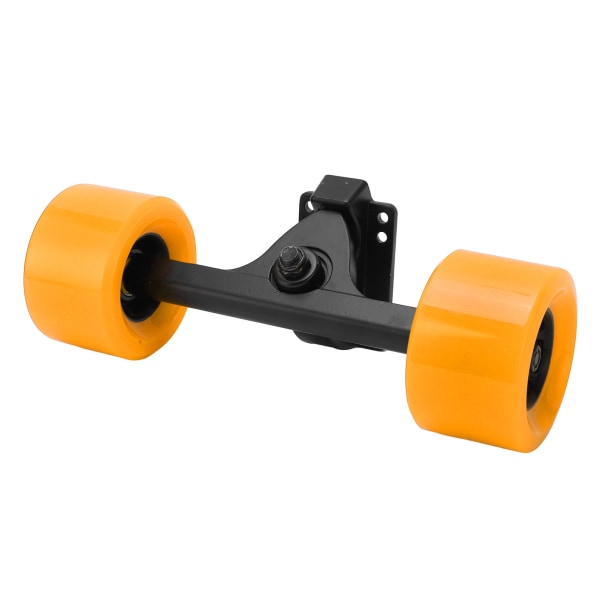 Skateboardtruck och hjul 82A Hårdhet Hög noggrannhet Stabil skateboardtillbehör för elektriska skateboards Orange