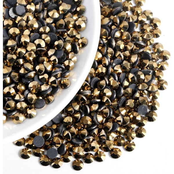 6000 st Aurum Hotfix Strass för Hantverk, SS10, 2,7-2,9 mm Aurum Aurum SS10