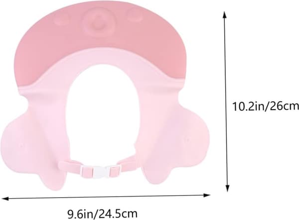 Duschmössa - Duschmössa - Badmössa - Babyduschmössa - Hårsköljningshjälp för barn - Duschmössa - Bad- och duschmössa i silikon