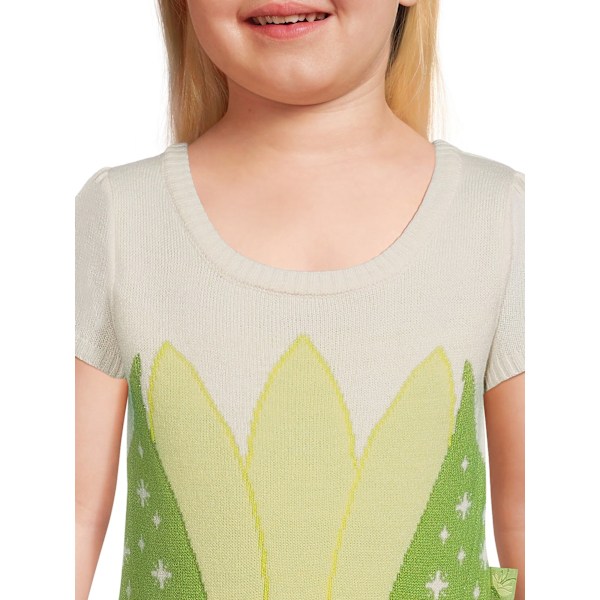 Disney Prinsessa Pikkulasten Tyttöjen Tiana Cosplay-Mekko, Koot 12kk-5v greyblue 3t