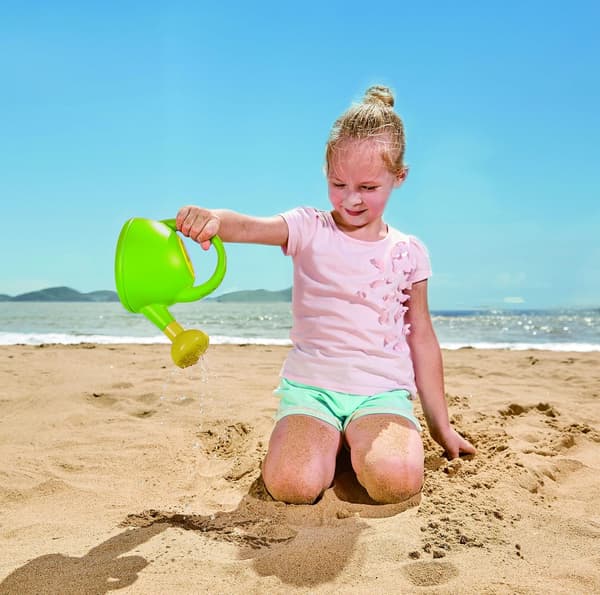 Sand- och strandleksaker, vattenkanna, grön