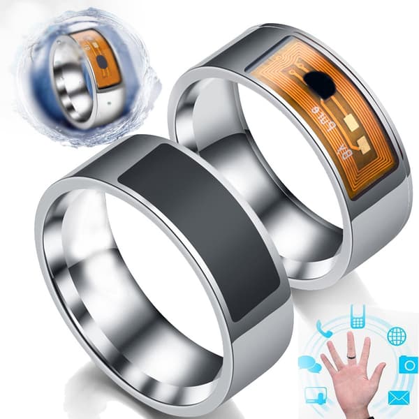 Nfc-tag Smart Ring Bærbar Smart Rings Finger Digital Ring Til A_jarx
