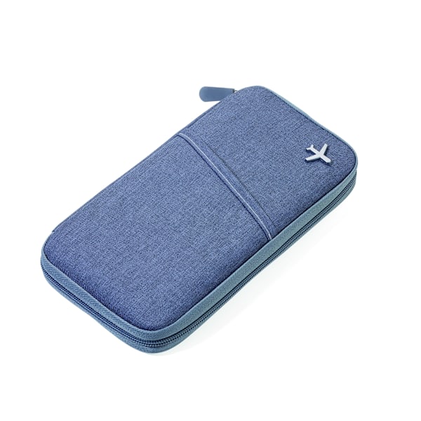 Resefodral Passfodral med RFID - Julklapp Present grå gray