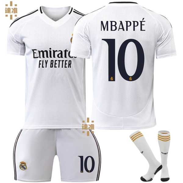 2425 Real Madrid Kotipaita #10 Setti M Size 10 + Socks