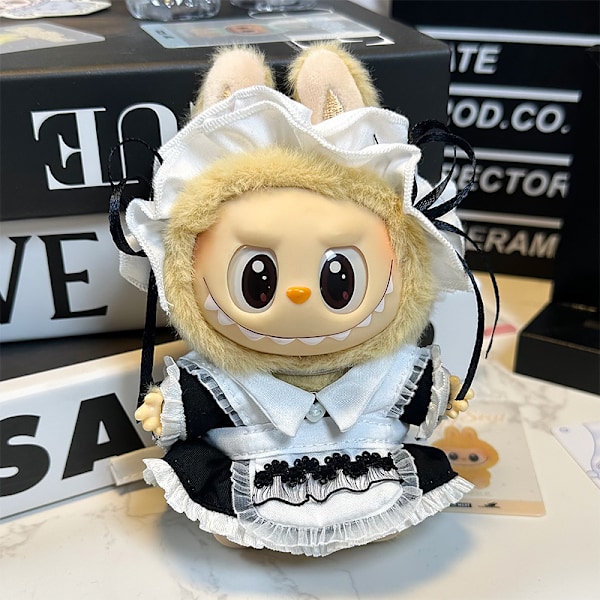 Labubu sittende festdrakter, for første og andre generasjons blind boxes, Labubu-drakter, Labubu-klær 3