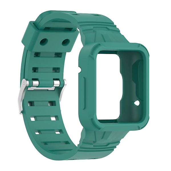 Silikonarmbånd Passer for MI-watch lite/lite 2 Klokker Mykt Armbånd Green