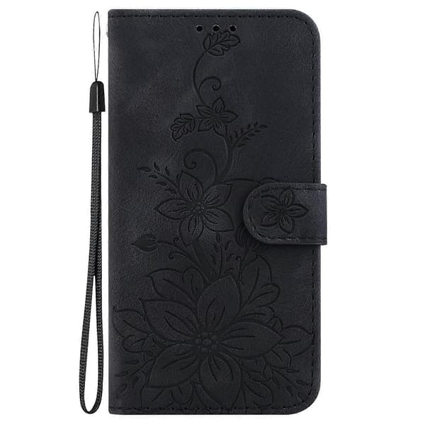 Lily Pregget Lær Telefondeksel [BR] Black_jar Black For Google Pixel 8a