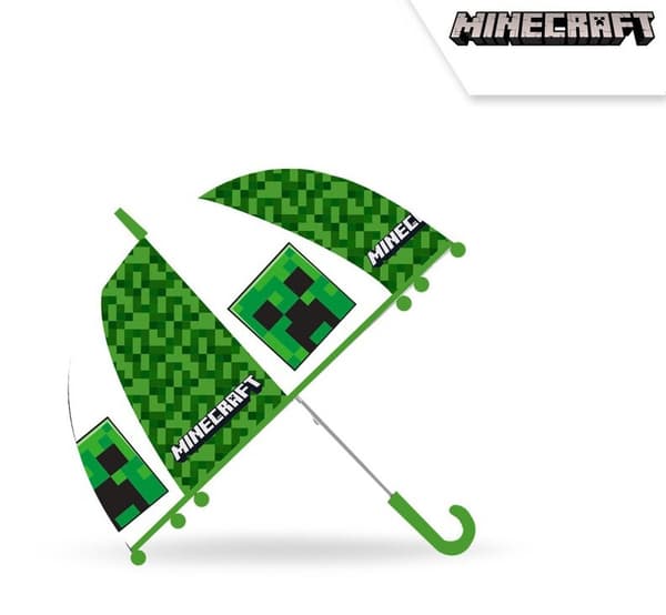 Minecraft barn transparent paraply Ø70 cm_jar 300