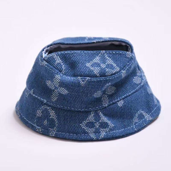 /NC/17cm Labubu Luksus Klesett Macaron, Eksklusive Dukker, Passer Labubu Generasjon 1 og 2 blue hat