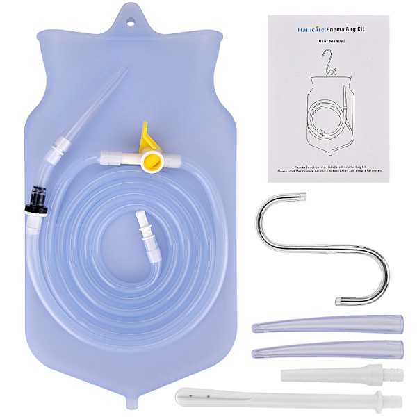 Silikon Enema Pose Rengørings Irrigator