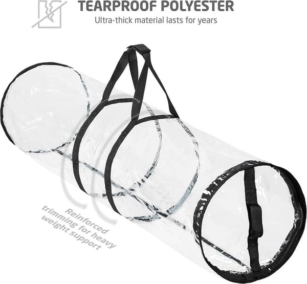 Presentpappersförvaringsväska - 80*22cm - Förvaringsväska för presentpapper - Förvaringsväska för julklappspapper