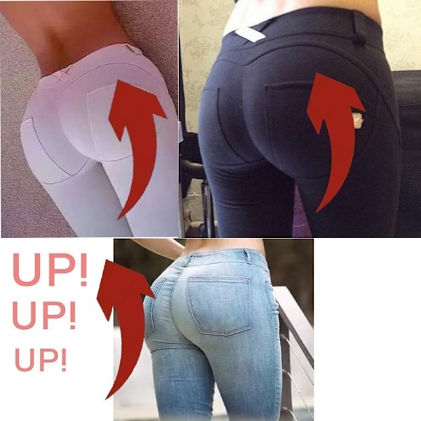 ilikon Pad Enhancer Fake Ass Trosa Hip Butt Lifter - Svart S Black