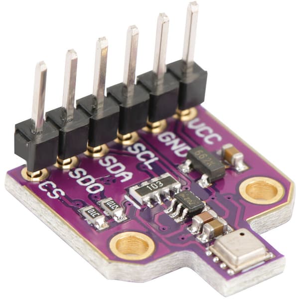 CJMCU-680 BME680 Temperatursensor, fuktighetssensor, ultraliten trykksensor, høydesensor