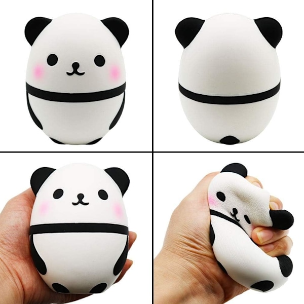 6 st Squishies Jumbo Langsomt Stigande Enhörning Häst, Tårta, Enhörning