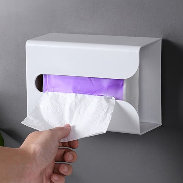 Näsdukslåda, näsdukshållare, ansiktsservettdispenser för vägg eller tak