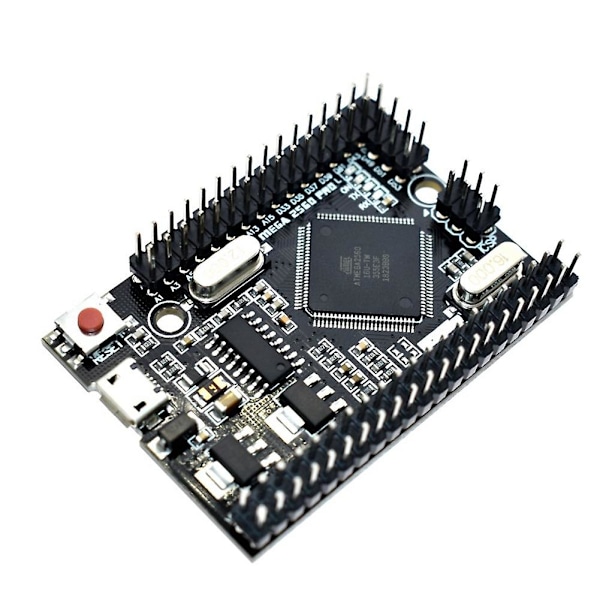 2560 PRO MINI 5V(Embed) CH340G ATmega2560-16AU kehityskortti, jossa on pinnipää