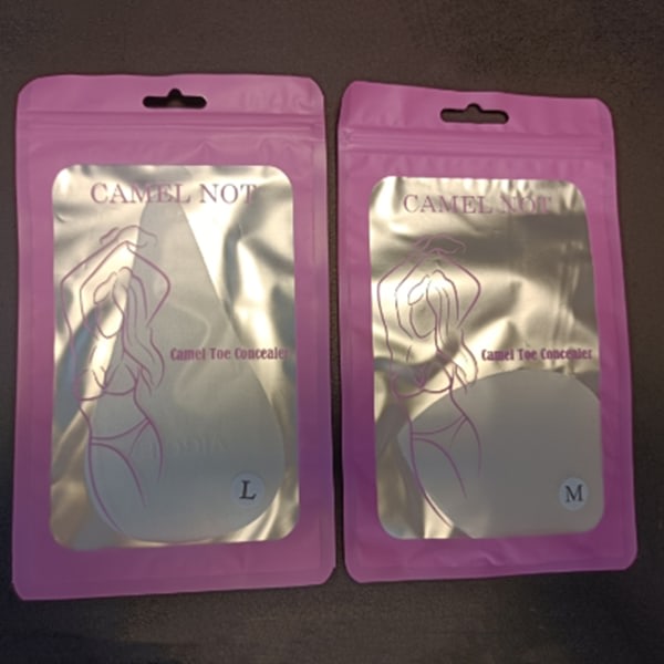 2 stk Silikon Camel Toe Concealer Gjenbrukbar Medisinsk Kvalitet CDQ