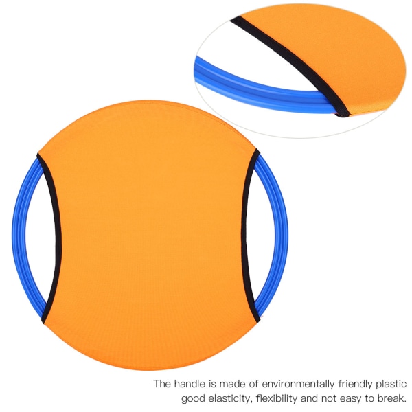 Elastisk ring studsande set utomhus interaktiv sportleksak för dagisbarn Orange