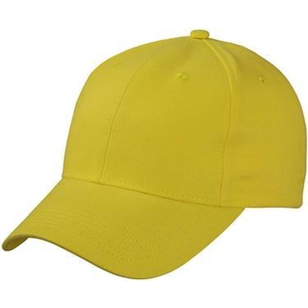 Myrtle Beach Baseballkeps - 6-panel - för vuxna Gul