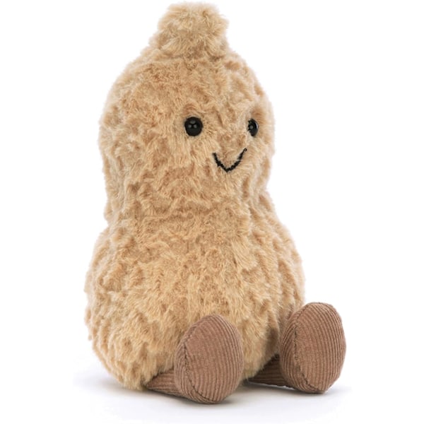 Jellycat Amuseables - Maapähkinä Pehmolelu, 15 cm, Pehmoleluruokaa, Hauska Lahjaidea