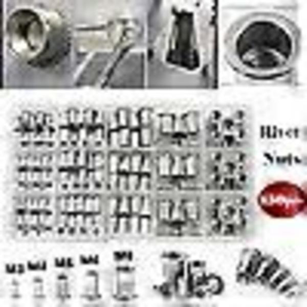 150 st Nitmuttertång Mandrel Kit M3//M5/M6/M8 Mutter Nit Mandrel Reparationsverktyg Mutter Nit Tång Set