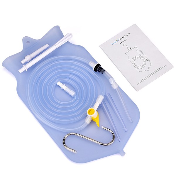 Silikon Enema Väska Rengörare Irrigator