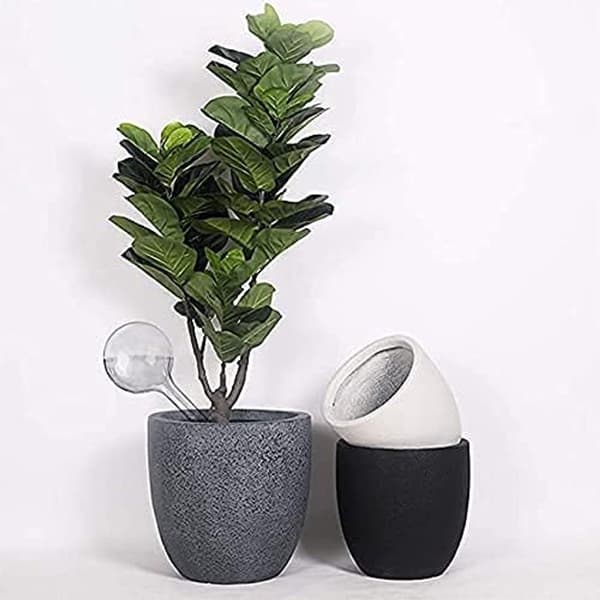 10 stk. transparente vanningskuler for planter - plantedryppere - automatiske vanningskuler i plast - vanningssystemer