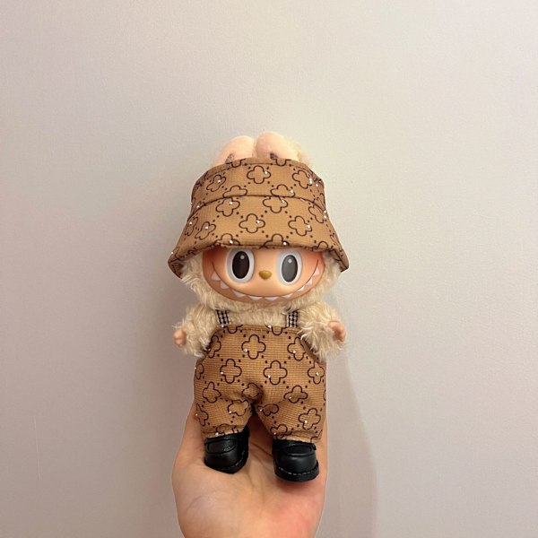 /NC/Vain Vaatteet Labubu Nukke Käsintehty Koristelu Kangas Pusero Lelu Kangas Värikäs Pukusetti Labubu Sarjakuva Mekko 11