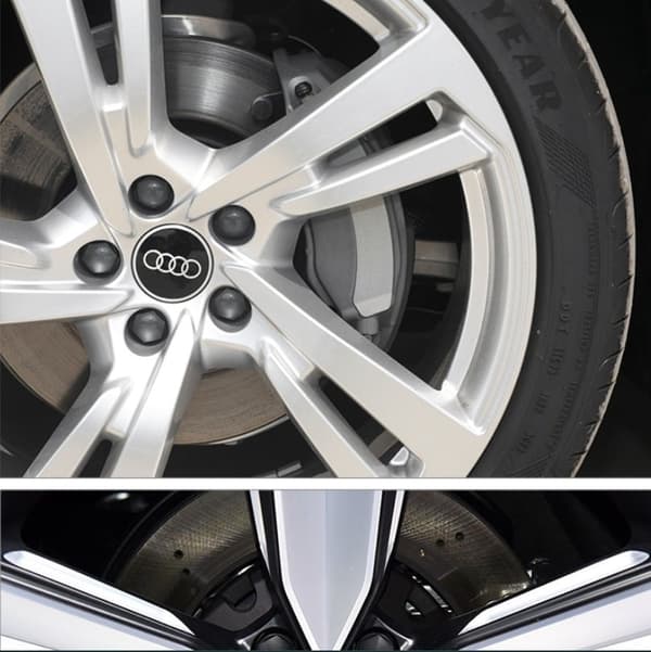 Passer Audi hjulnavkapsel standard 60MM (4 stk)