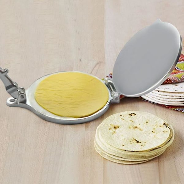 Tortillapresse i rustfritt stål