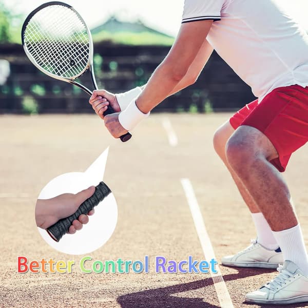 bitar - Racketgrepp - Racketgreppstejp - Badminton Grepptejp - Tennisracket Grepptejp - Färgglada Racketgrepp - 1100*25*0.6mm