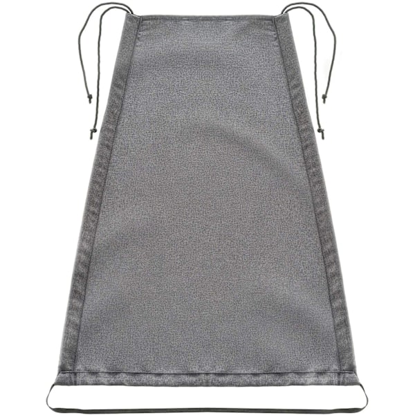 1 st Grå Baby Barnvagns Sufflett Solskydd för Barnvagn Universellt Solskydd med UPF50+ Anti-UV-skydd och Hopfällbar Anti/Regn/Vind/Sol-sufflett