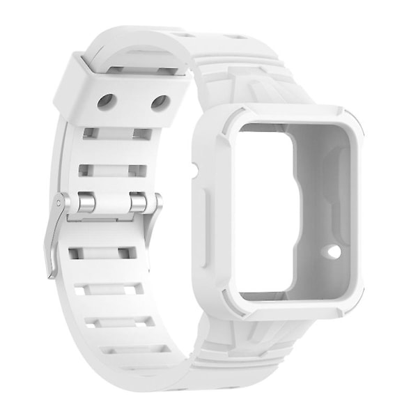 Silikonarmband Passar MI-watch lite/lite 2 Klocka Mjukt Rem Armband White