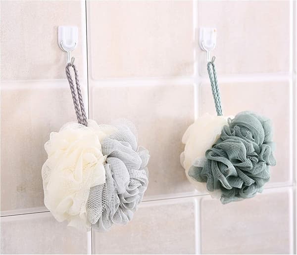 4 stycken - Badsvamp - Badsvampar - Duschsvamp - Duschpuff - Massagesvamp - 19*12 cm
