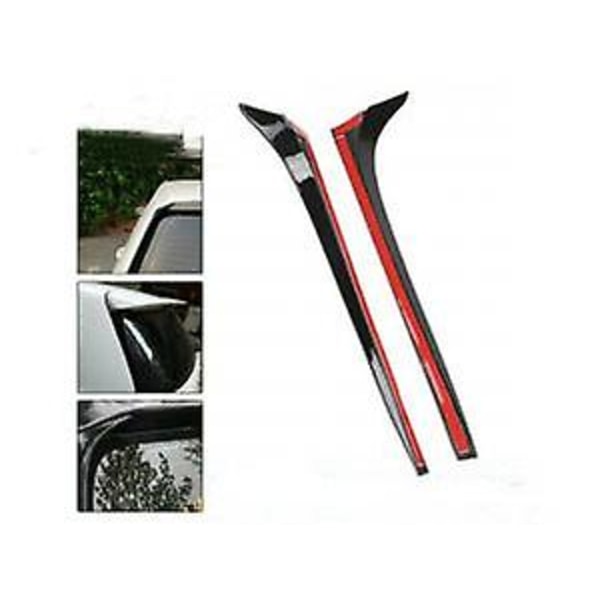 2x Vindusspoiler sidekantvinge for VW Golf 7 7.5 Mk7 Mk7.5 2014-2018