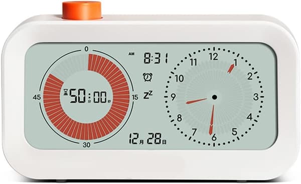 60 Minutters Bordalarm med Visuel Timer